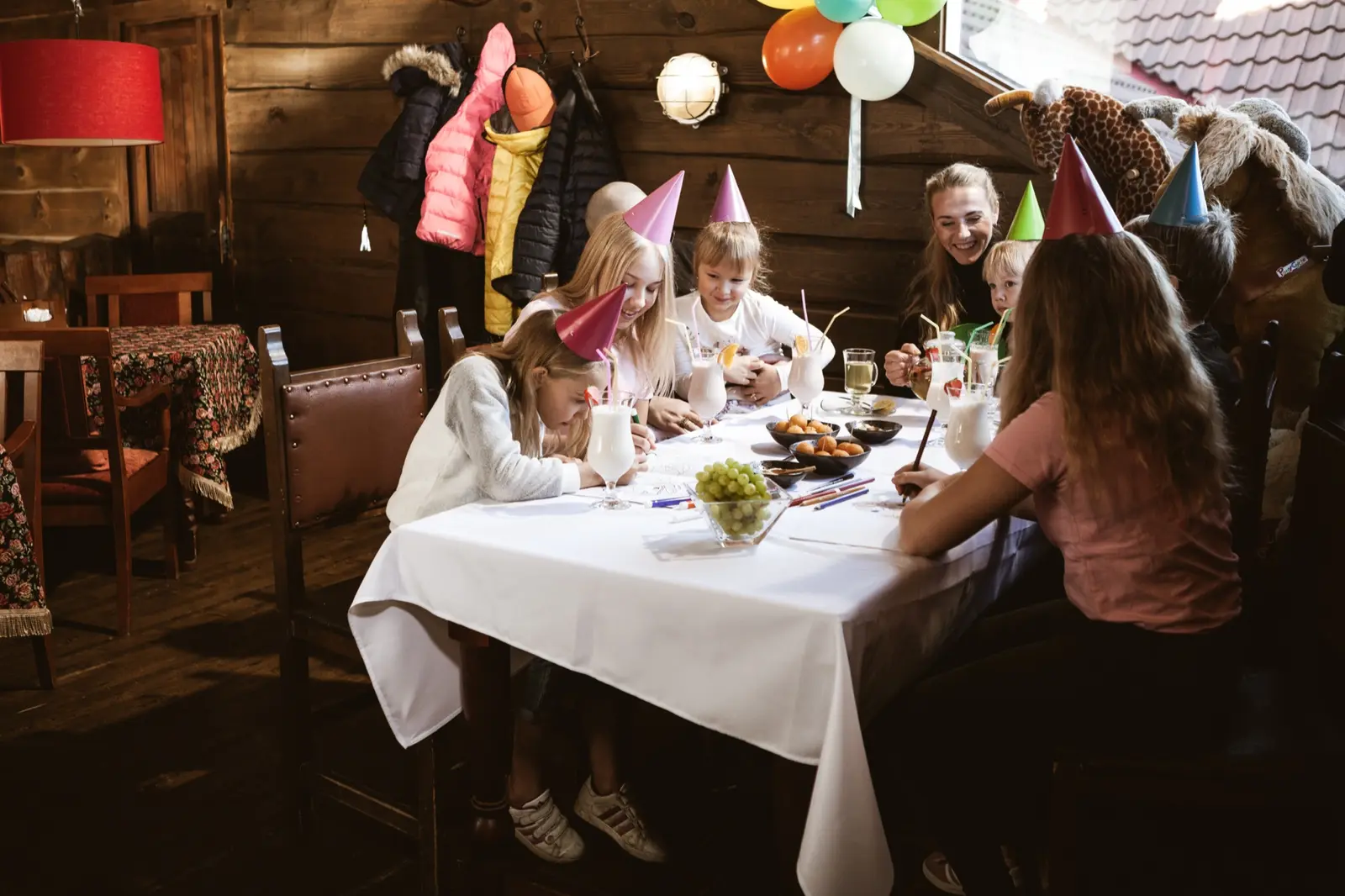 Laste sünnipäev Talleke ja Pullike restoranis